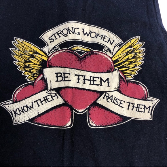 Human Unlimited Tank Unisex Strong Women Be Them Know Them Raise Them - Picture 6 of 6
